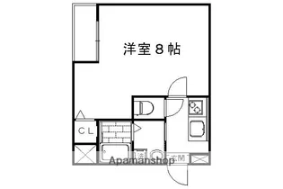 1Kの間取り画像