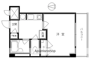パインフィールド壬生【108号室】の間取り