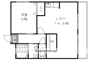 メゾンパサージュ【2階】の間取り
