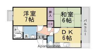 ピアレス千本【203号室】の間取り