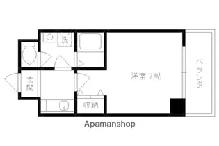 メゾンMINORU【2階】の間取り