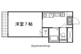 清和マンション【301号室】の間取り