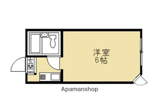 マンションシャトウ【201号室】の間取り