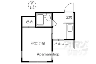 アンバーハウス四条【1階】の間取り