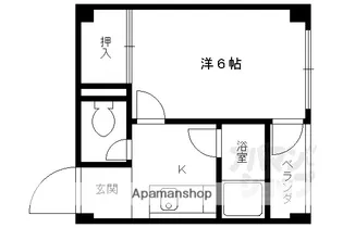 シルビア21【203号室】の間取り