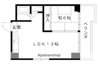 グレース11【6階】の間取り