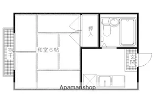 青葉ハイツ【102号室】の間取り