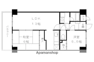 ジェンティール・アドニス【105号室】の間取り