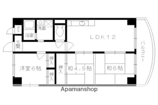 コンフォール【5階】の間取り