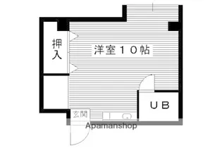 コスモプラザ【301号室】の間取り