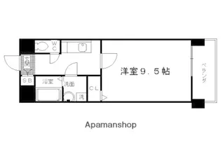 メゾン・フェアリー【7-J号室】の間取り