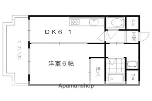 ヴィラージュK【2階】の間取り