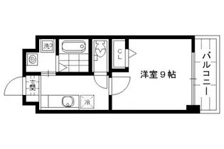 メゾン・グレイス【4D号室】の間取り