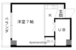 スイトピー桃山【305号室】の間取り