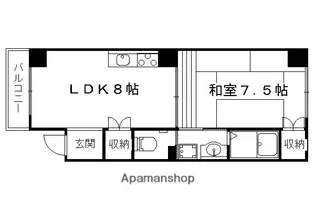 二人司町西ハウスⅠ【1階】の間取り