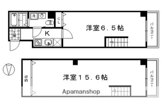 ブリエ五条大宮【505号室】の間取り