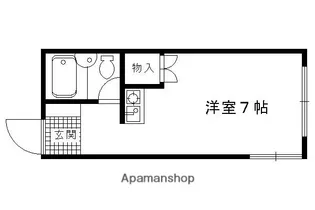 東山女子ハイツ【207号室】の間取り