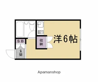 東山女子ハイツ【102号室】の間取り