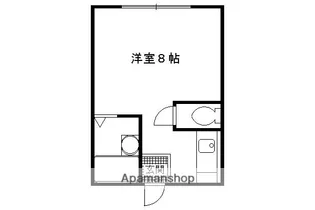 プラム中書島【403号室】の間取り