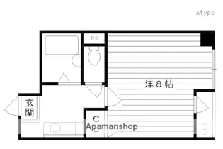 マースリヴィエール【3階】の間取り