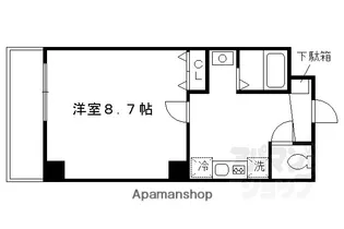 VISCARIA光樹【901号室】の間取り