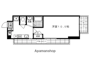 ファミユ白川【101号室】の間取り