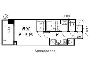 エスリード京都梅小路【1階】の間取り
