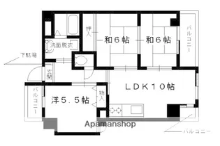 グレース吉祥【5階】の間取り