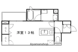 LUCIOLE高瀬川【208号室】の間取り