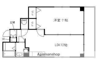 メゾンドココ【1階】の間取り