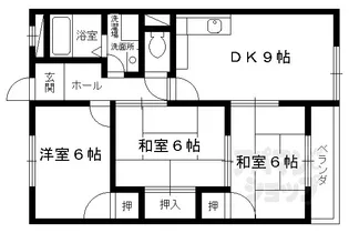 ハイグレード鶏新【205号室】の間取り