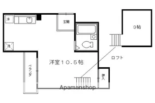 ハイムマエダ【302号室】の間取り