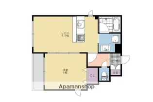 シャーメゾン大石橋【1階】の間取り
