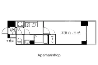 エスプレイス京都RAKUNAN【2階】の間取り