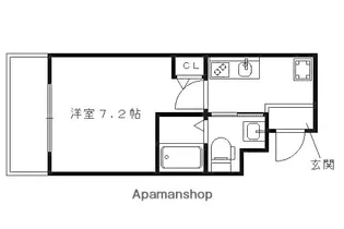 いろは梅小路【1階】の間取り