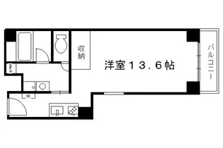 グランレブリー寺町松原【501号室】の間取り