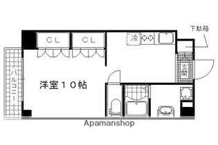 モコビル【3G号室】の間取り