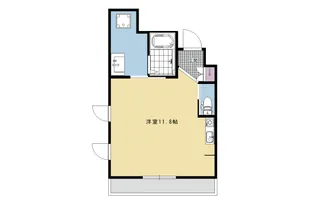 プルミエール東山七条【2階】の間取り