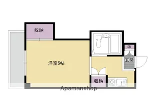 SAKIZO東野ビル【406号室】の間取り