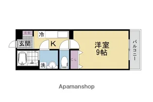 ソレイユ・野色【2階】の間取り