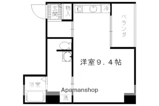 PINE WEST【6階】の間取り