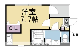 PLAGE NAGITSUJI【302号室】の間取り