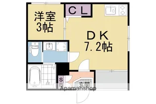 スプランドゥール東九条【3階】の間取り