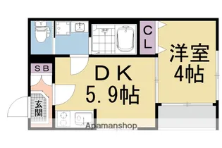 ツバキ【1階】の間取り