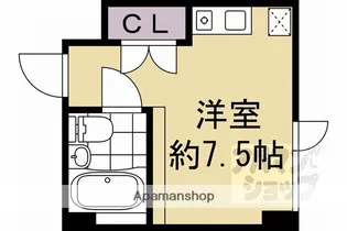 GRAND LATTICE SAYAMACHI【503号室】の間取り