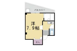 北野マンション【302号室】の間取り