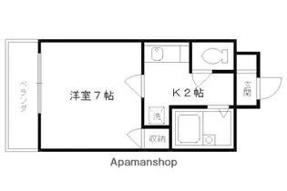スパッションM&J【3階】の間取り