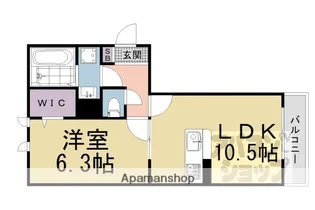 グラシア内畑【2階】の間取り