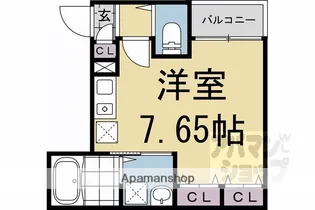 ハイライフ西大黒町【301号室】の間取り