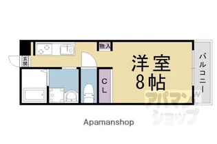 KOTONEYA LOKA【205号室】の間取り